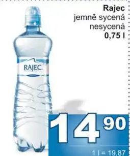 Jip RAJEC jemně sycená nesycená nabídka