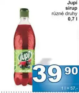 Jip Jupi sirup nabídka