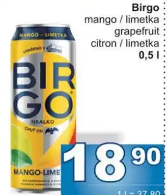 Jip Birgo mango / limetka grapefruit citron / limetka nabídka