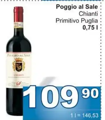 Jip Poggio al Sale Chianti Primitivo Puglia 0,751 nabídka