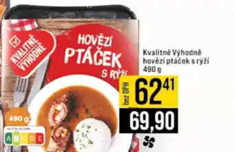 Jip Kvalitně Výhodně hovězí ptáček s rýží nabídka