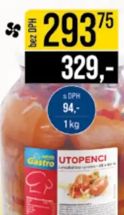 Jip Gastro Servis utopenci nabídka