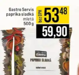 Jip Gastro Servis paprika sladká mletá nabídka