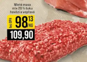 Jip Mleté maso mix 20% tuku hovězí a vepřové nabídka