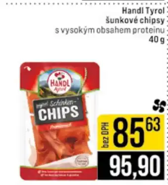 Jip Handl Tyrol šunkové chipsy nabídka