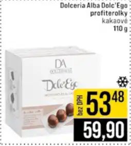 Jip Dolceria Alba Dolc'Ego profiterolky nabídka