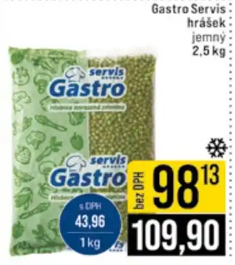 Jip Gastro Servis hrášek nabídka