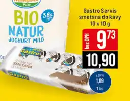 Jip Gastro Servis smetana do kávy nabídka