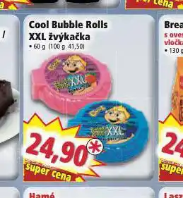 Norma Cool bubble rolls xxl žvýkačka nabídka