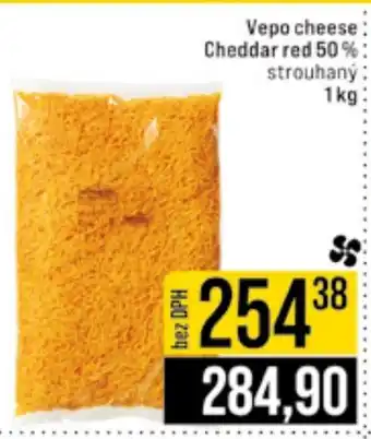 Jip Vepo cheese Cheddar red 50% nabídka