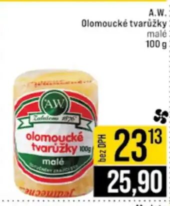 Jip A.W. Olomoucké tvarůžky nabídka