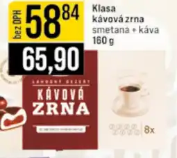 Jip Klasa kávová zrna nabídka