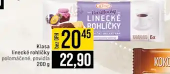 Jip Klasa linecké rohlíčky nabídka