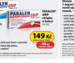 Dr. Max Paralen grip chřipka a bolest nabídka