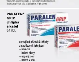 Dr. Max Paralen grip chřipka a kašel nabídka