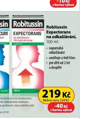 Dr. Max Robitussin expectorans na odkašlávání nabídka