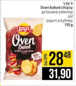 Jip LAY'S Oven baked chipsy nabídka