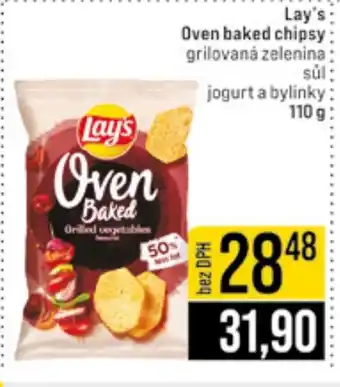 Jip LAY'S Oven baked chipsy nabídka