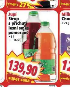 Norma Jupí sirup nabídka