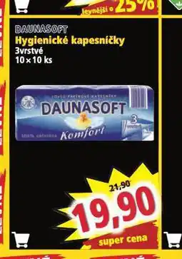 Norma Daunasoft hygienické kaspesníčky nabídka