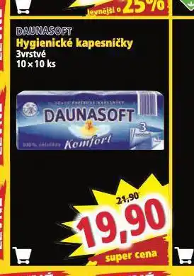 Norma Daunasoft hygienické kaspesníčky nabídka