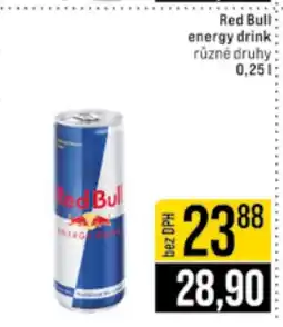 Jip Red Bull energy drink nabídka