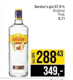 Jip GORDON'S gin 37,5% nabídka