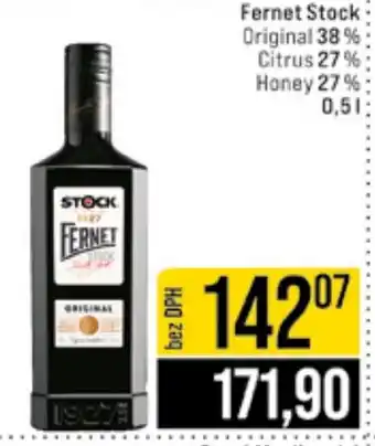 Jip FERNET STOCK nabídka