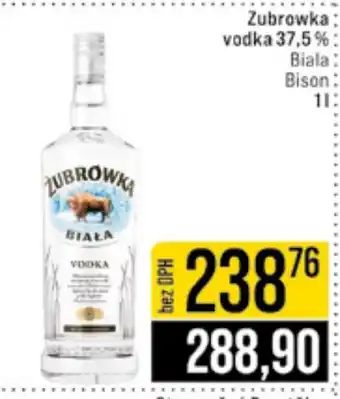 Jip ZUBROWKA vodka 37.5% nabídka