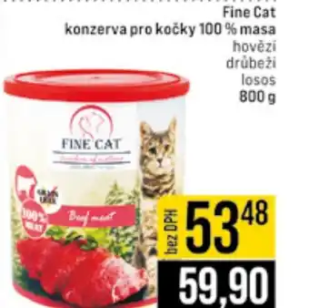 Jip Fine Cat konzerva pro kočky 100% masa nabídka