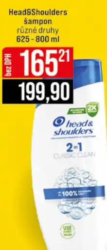 Jip Head &Shoulders šampon nabídka