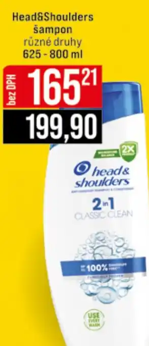 Jip Head &Shoulders šampon nabídka