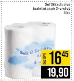 Jip Soft&Exclusive toaletní papír 2-vrstvý nabídka