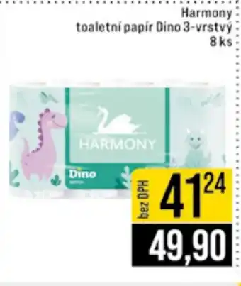 Jip HARMONY toaletní papír Dino 3-vrstvý nabídka