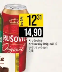 Jip Krušovice Královský Originál 10 nabídka