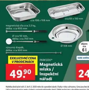 Lidl Inspekční nářadí nabídka