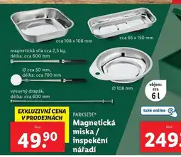 Lidl Magnetická miska nabídka