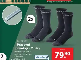 Lidl Pracovní ponožky nabídka