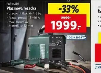 Lidl Plazmová řezačka nabídka