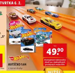 Lidl Autíčko 1:64 nabídka