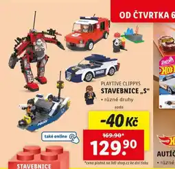 Lidl Stavebnice playtive clippsy s nabídka