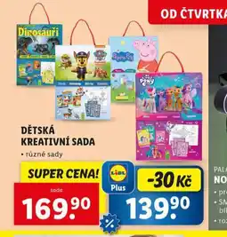 Lidl Dětská kreativní sada nabídka