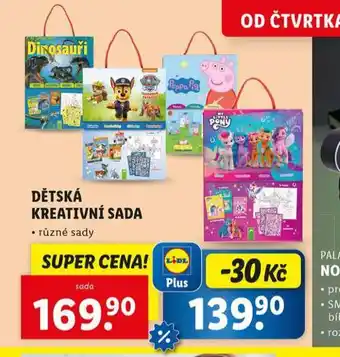 Lidl Dětská kreativní sada nabídka