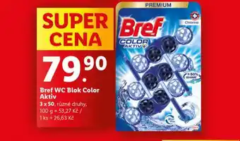 Lidl Bref wc blok color aktiv nabídka