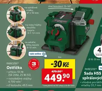 Lidl Ostřička nabídka