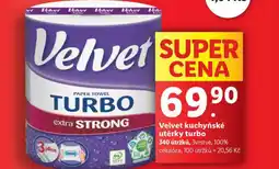 Lidl Velvet kuchyňská utěrka turbo nabídka