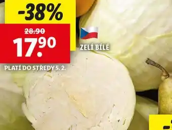 Lidl Zelí bílé nabídka