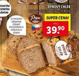 Lidl Dýňový chléb nabídka