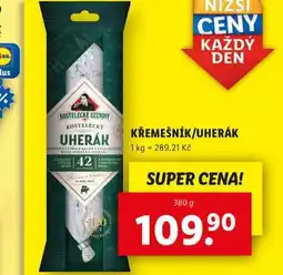 Lidl Křemešník / uherák nabídka