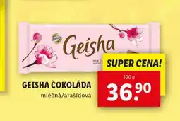 Lidl Geisha čokoláda nabídka